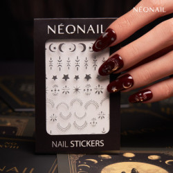 Pegatinas para u&ntilde;as 05: Astro Silver