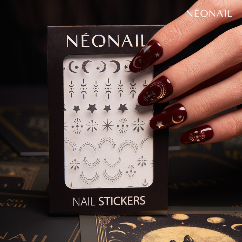 Pegatinas para u&ntilde;as 05: Astro Silver