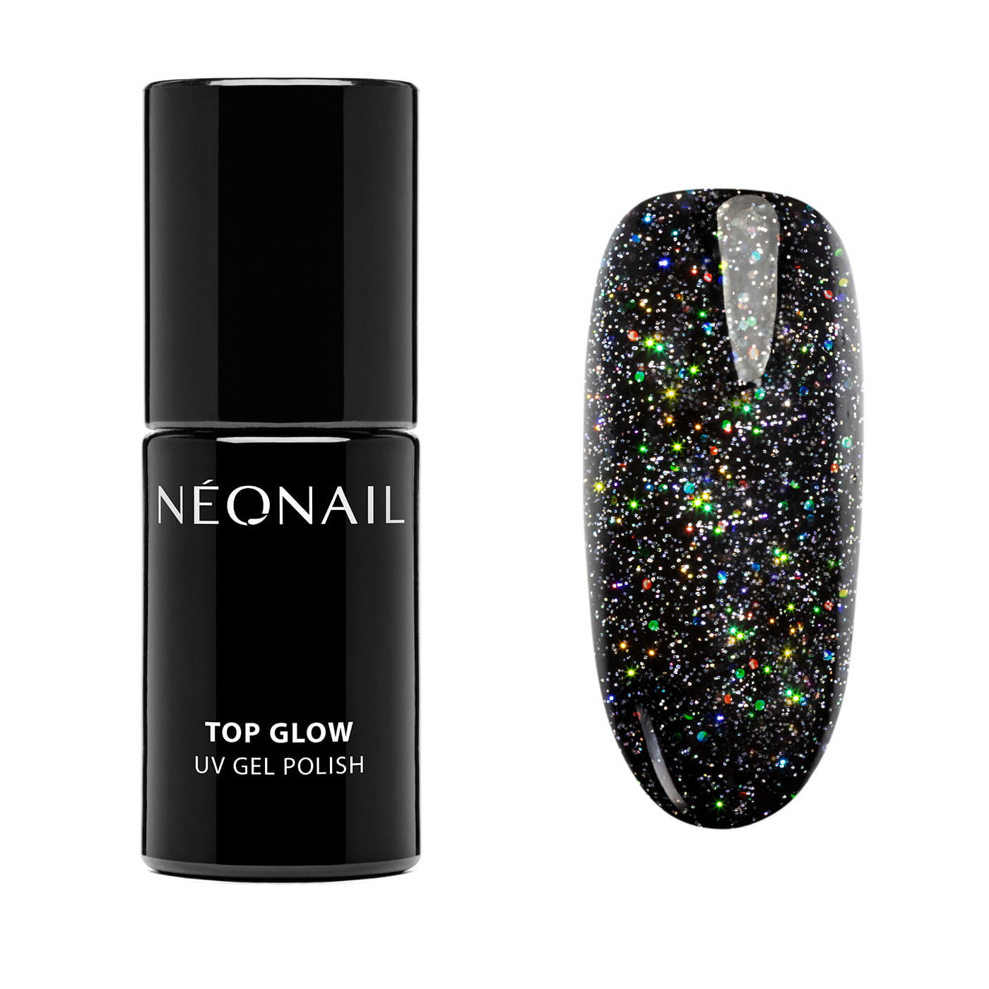 Esmalte semipermanente 7,2 ml - Top Glow Multicolor Holo Esmalte semipermanente 7,2 ml - Top Glow Multicolor Holo
