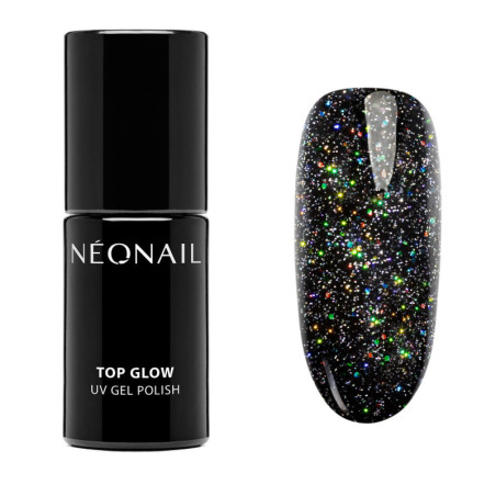Esmalte semipermanente 7,2 ml - Top Glow Multicolor Holo