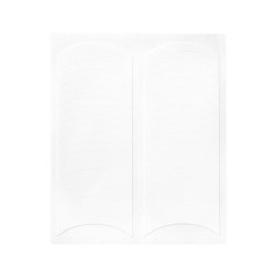 Plantillas redondas para manicura francesa 40 pcs. - 01