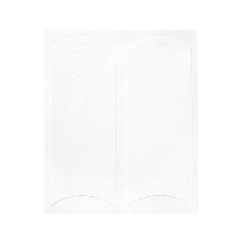 Plantillas redondas para manicura francesa 40 pcs. - 01