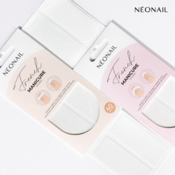 Plantillas redondas para manicura francesa 40 pcs. - 01