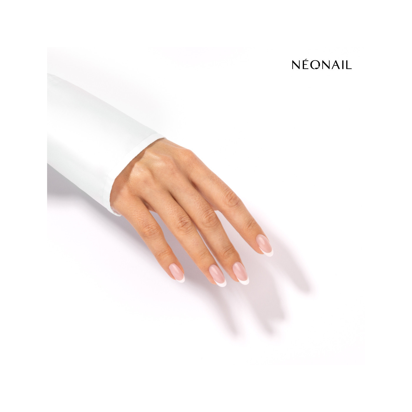 Plantillas redondas para manicura francesa 40 pcs. - 01
