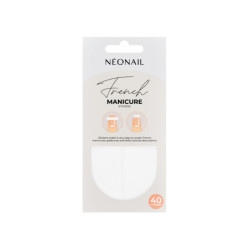 Plantillas rectas para manicura francesa 40 pcs. - 02