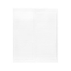 Plantillas rectas para manicura francesa 40 pcs. - 02