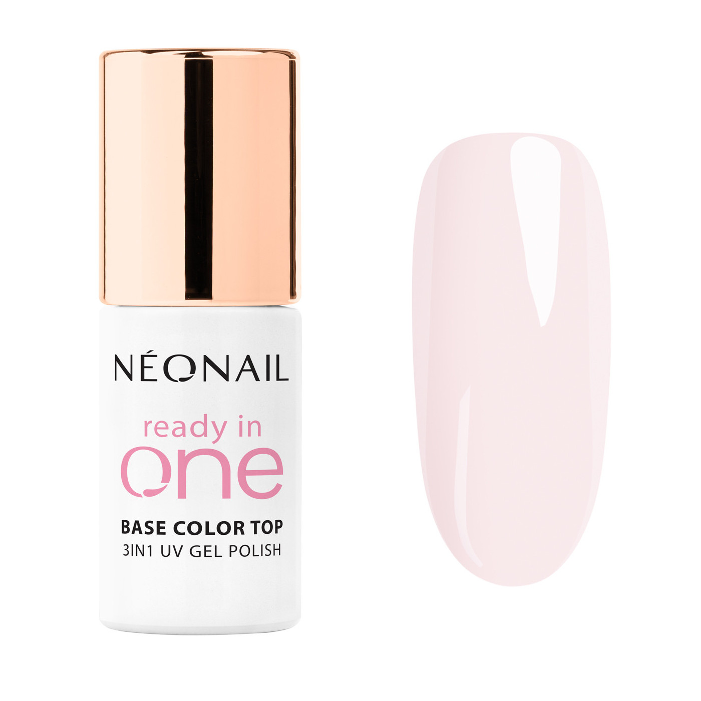 Esmalte semipermanente 3-en-1 One Coconut Milk 02 &ndash; u&ntilde;as de leche de coco