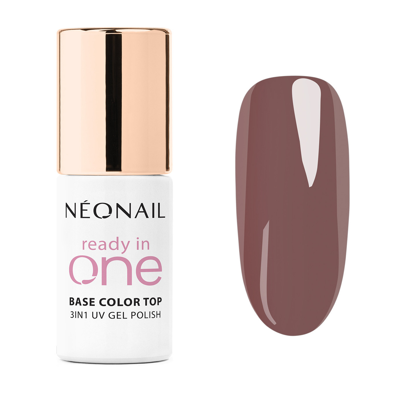 Esmalte semipermanente 3-in-1 One Mocha Brown 07 &ndash; una manicura deliciosa
