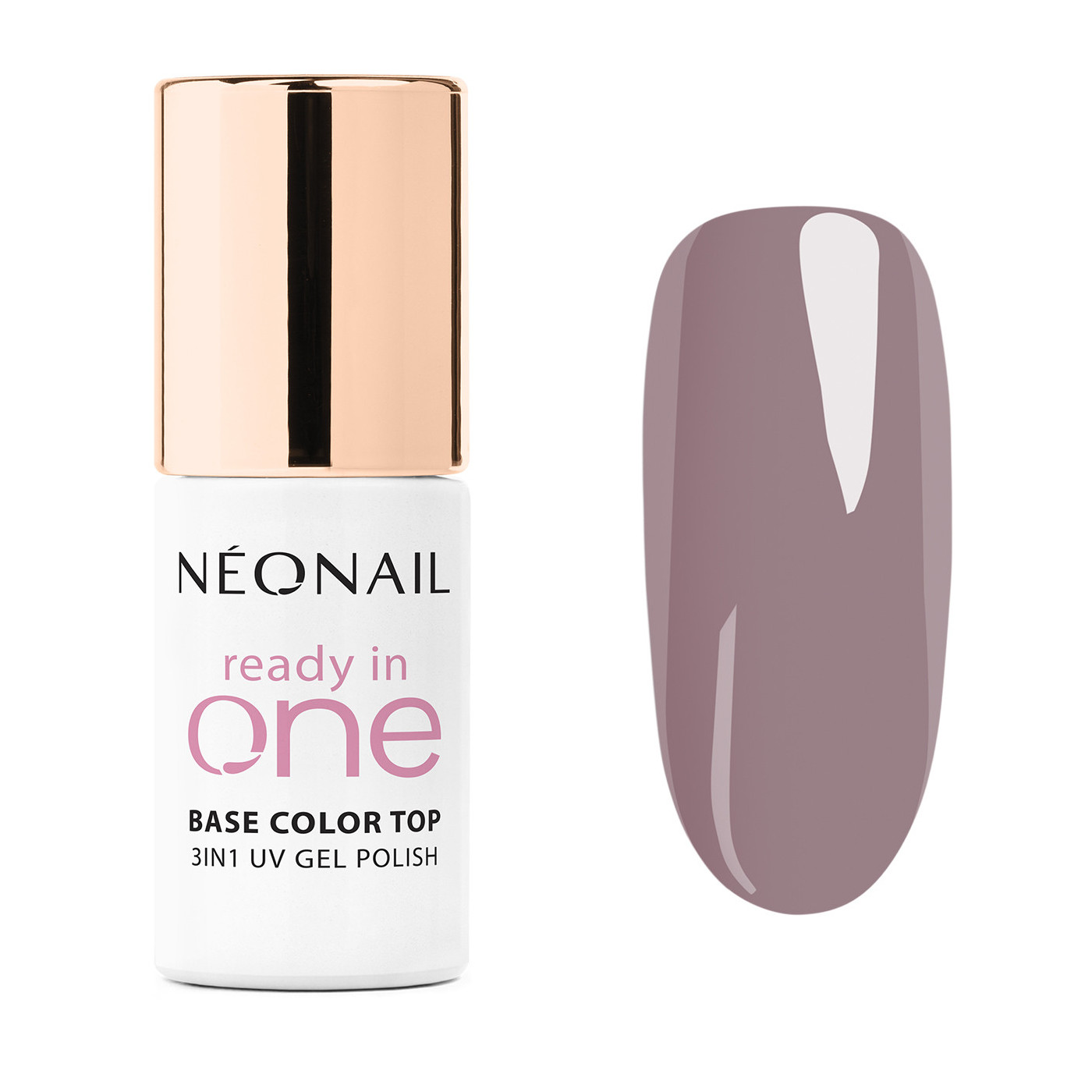 Esmalte semipermanente 3-in-1 One Mauve 08 &ndash; una manicura atemporal