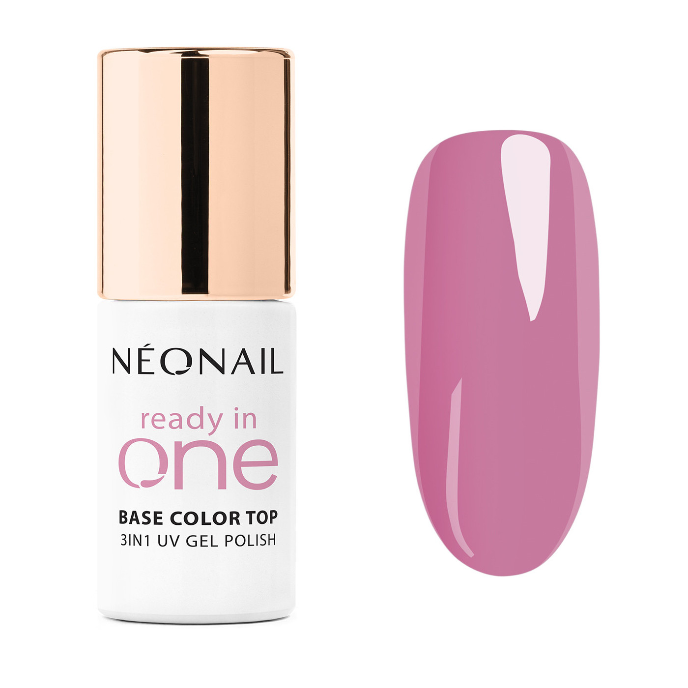 Esmalte semipermanente 3-in-1 One Pink Spark 10 &ndash; u&ntilde;as cl&aacute;sicas rosas listas en 15 minutos
