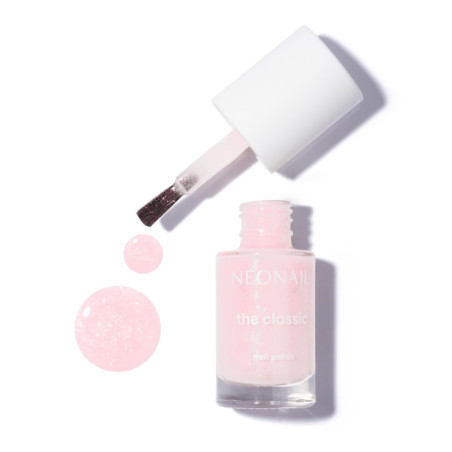 Esmalte cl&aacute;sico con purpurina - Glittery Pink 03