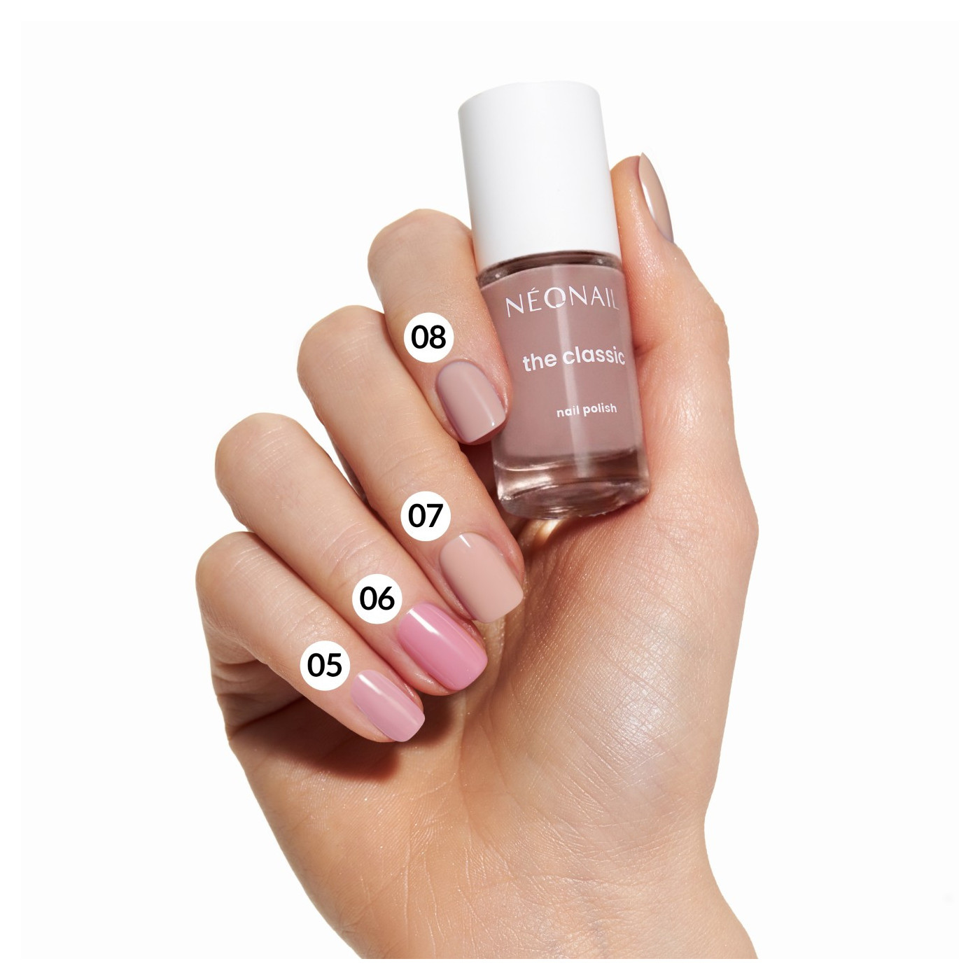 Esmalte de uñas rosa clásico - Rosy Pink 06 Esmalte de uñas rosa clásico - Rosy Pink 06