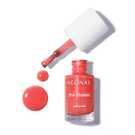 Esmalte de u&ntilde;as coral cl&aacute;sico - Neon Coral 11