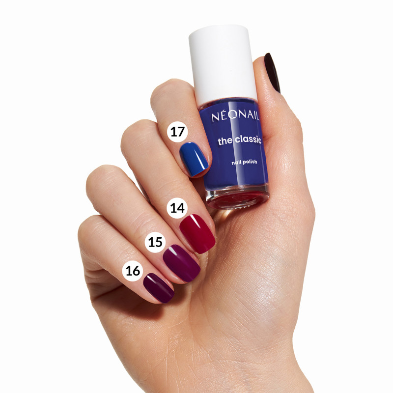 Esmalte de uñas azul clásico - Denim Blue 17 Esmalte de uñas azul clásico - Denim Blue 17