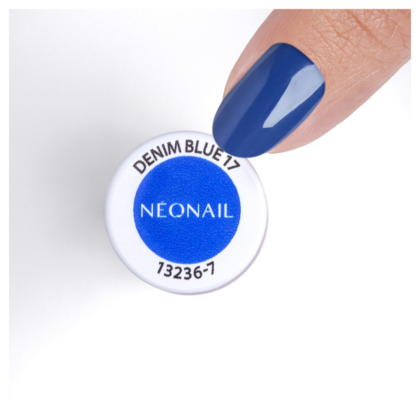 Esmalte de uñas azul clásico - Denim Blue 17 Esmalte de uñas azul clásico - Denim Blue 17