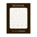 3D Nail Stickers Gold Abstract &ndash; un toque de lujo en tus u&ntilde;as | NEONAIL