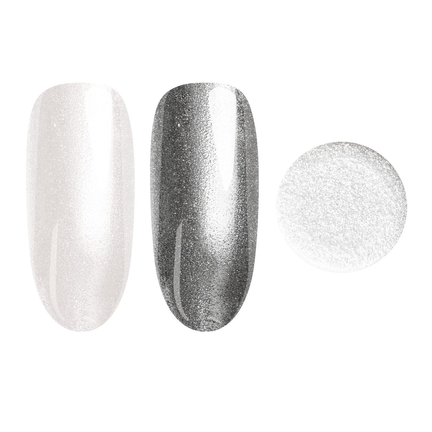 Paleta de polvos compactos (4 tonos) &ndash; efecto met&aacute;lico o cromado | NEONAIL