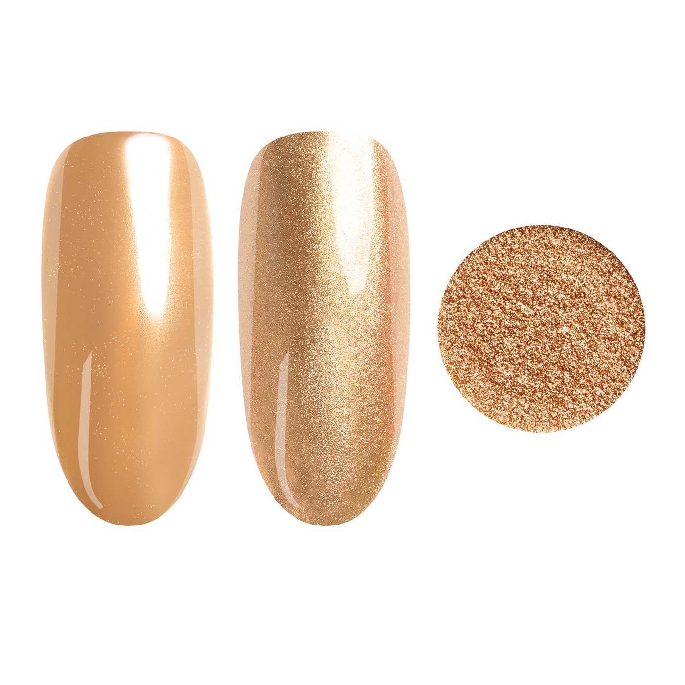Paleta de polvos compactos (4 tonos) &ndash; efecto met&aacute;lico o cromado | NEONAIL