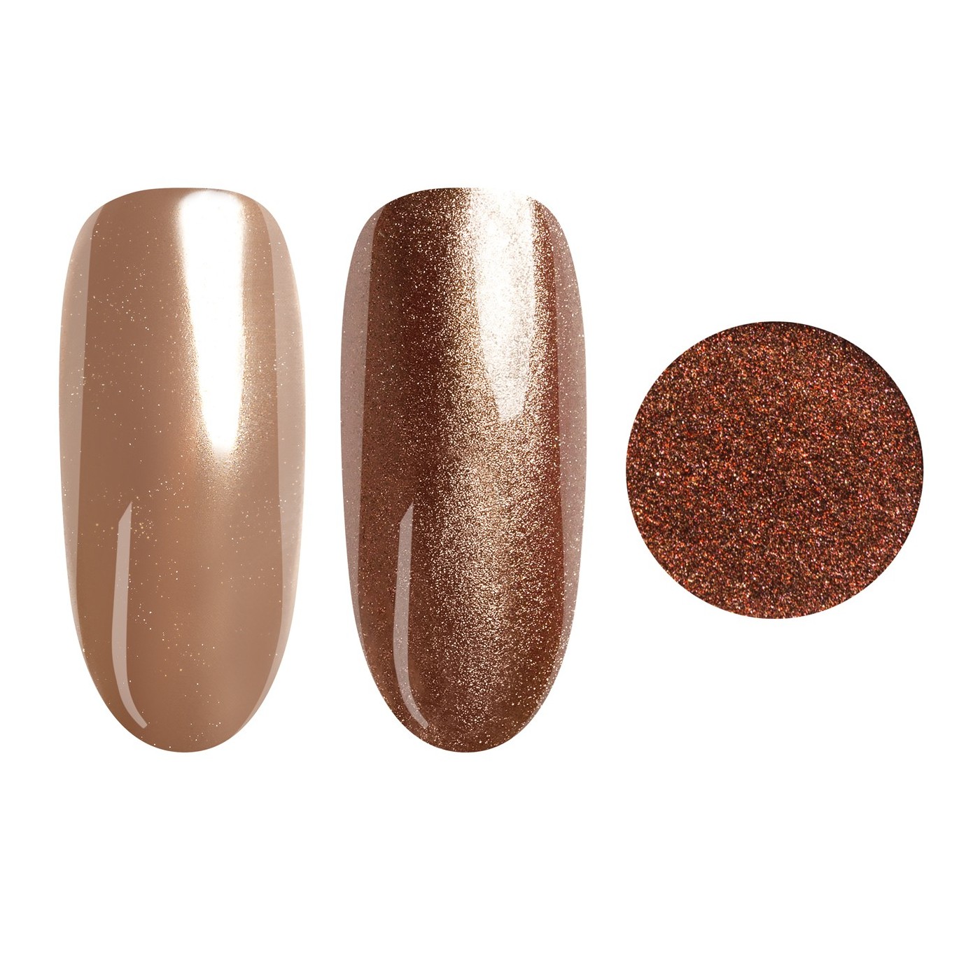 Paleta de polvos compactos (4 tonos) &ndash; efecto met&aacute;lico o cromado | NEONAIL