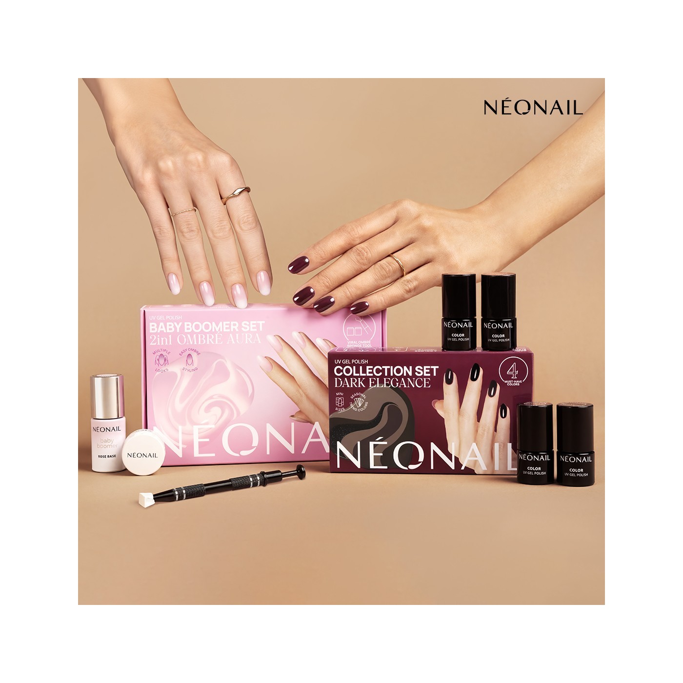 Baby Boomer Set 2in1 Ombr&eacute; Aura | NEONAIL