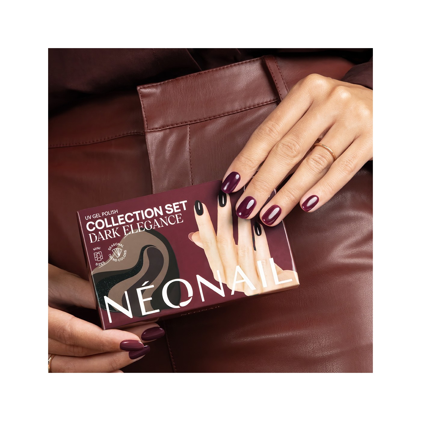 Dark Elegance – Set de 4 esmaltes semipermanentes mini | NEONAIL Dark Elegance – Set de 4 esmaltes semipermanentes mini | NEONAIL