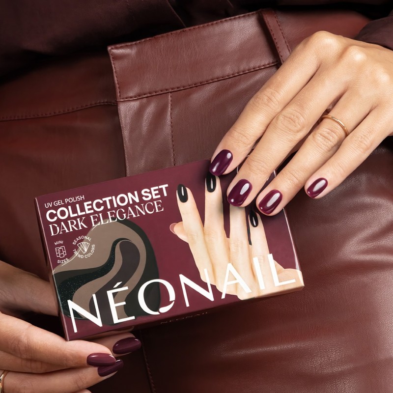 Dark Elegance – Set de 4 esmaltes semipermanentes mini | NEONAIL Dark Elegance – Set de 4 esmaltes semipermanentes mini | NEONAIL