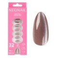Flex Gel Press Ons - Blush Cateye Medium Almond | NEONAIL