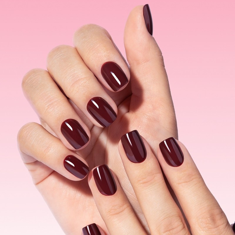 Flex Gel Press Ons 30 ud - Merlot Short Square | NEONAIL Flex Gel Press Ons 30 ud - Merlot Short Square | NEONAIL