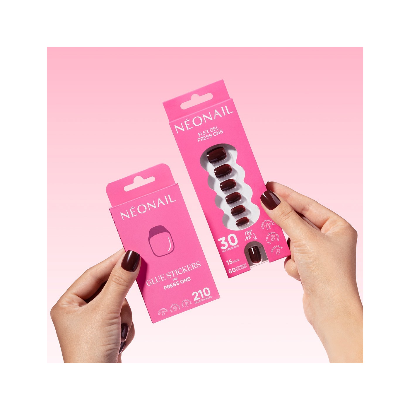 Flex Gel Press Ons - Pegatinas Adhesivas para uñas | NEONAIL Flex Gel Press Ons - Pegatinas Adhesivas para uñas | NEONAIL